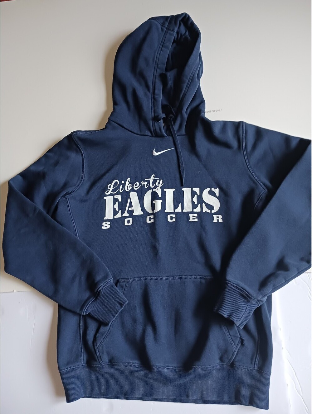 NIKE Hoodie Pullover Long sleeves Sweat Shirt  Size Medium Liberty EAGLES Soccer